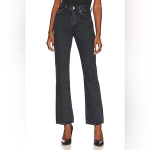 Agolde High Rise Vintage Bootcut Jean in Percolate Black